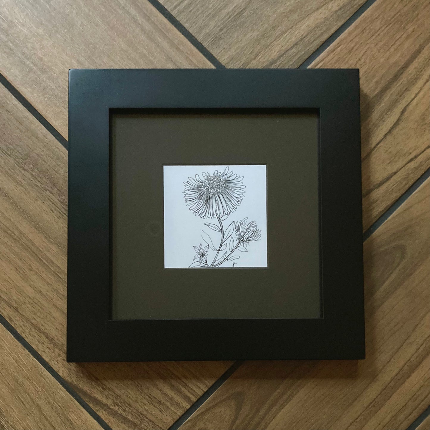 4" x 4" birth month flower prints