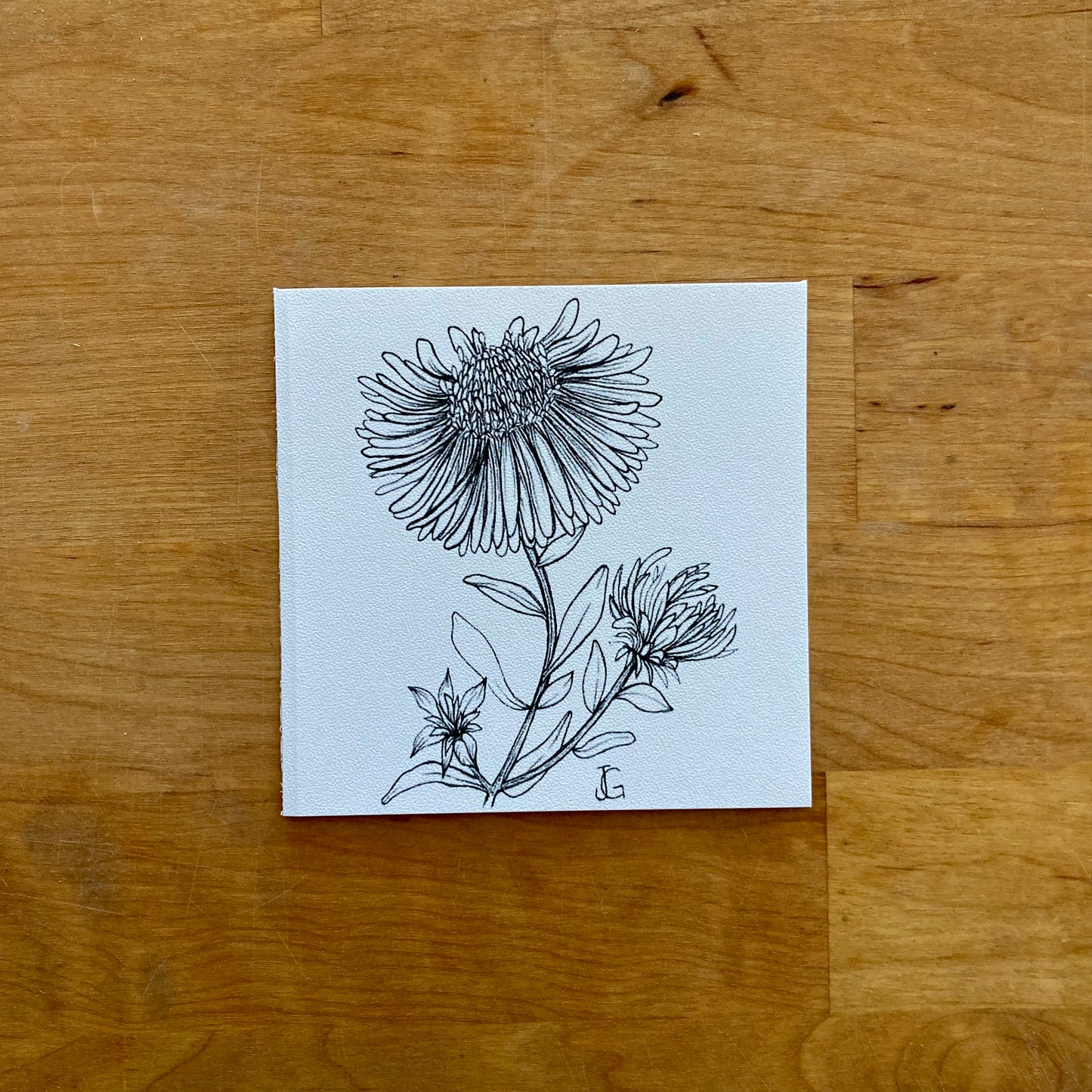 4" x 4" birth month flower prints