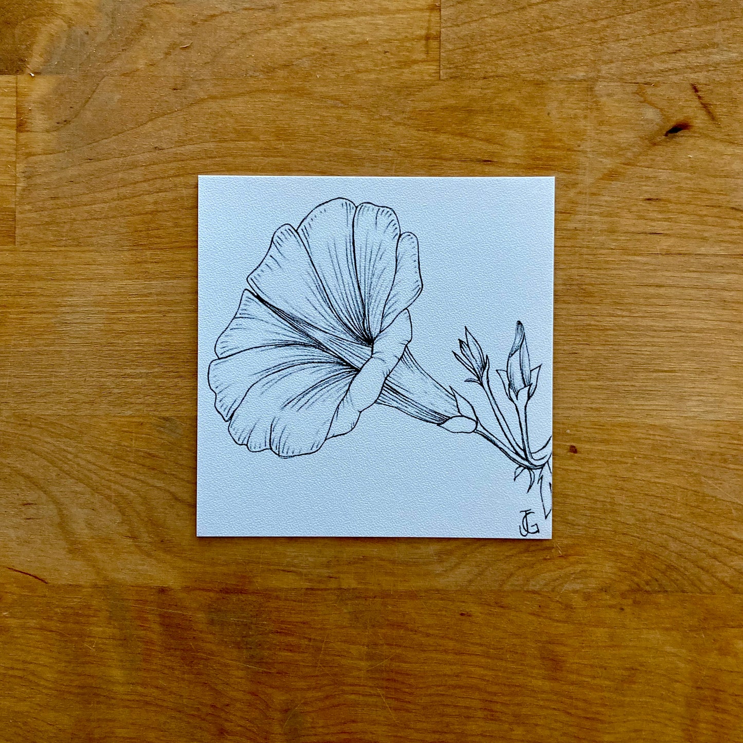 4" x 4" birth month flower prints